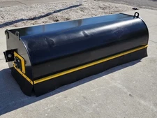 72" Skid Steer Pickup Box Broom Sweeper Compact Bi-directional Broom Bucket