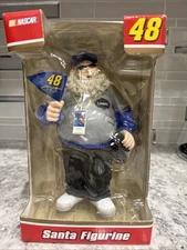 NEW 2005 Trevo Jimmie Johnson #48 Santa Figurine Christmas Nascar 8" Figurine