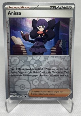Anissa 174/182 Uncommon Paradox Rift Pokemon Reverse Holo NM Deutsch