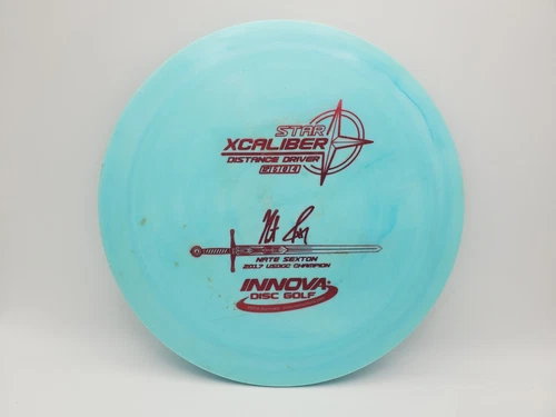 Innova Star Nare Sexton XCaliber 175g Swirly Blue Disc Golf Distance Driver