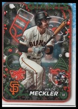 2024 Topps Holiday #H16 Wade Meckler