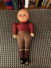 Vintage Occupied Japan Celluloid Head Doll 10" Tall Read/ See Pics