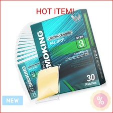 Nicotine Patches Step 3 Easy and Effective Helps Quit Smoking, 7 mg, 30 Patches