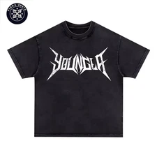 Solinger Gothic Logo Creepy Collage Retro Halloween Horror Graphic Tee