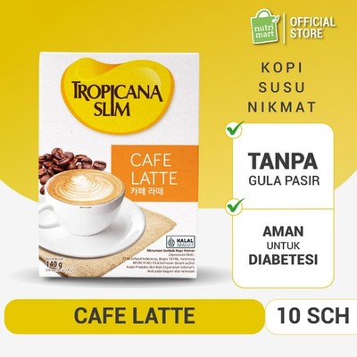 Cafe Latte Drink Mix 10 Beutel Kaffee Milch Mix zum Mischen schnelle Erfrischung