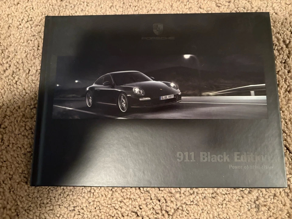 911 Porsche Black Edition, Power Of Attraction, Hardcover Brochure - Image 2 of 3