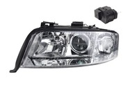 Scheinwerfer Passend FüR Audi A6 4B 08/01-01/05 H7 Links Fahrer Inkl. Stellmotor