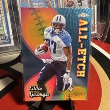 2024 Topps Chrome All-Etch Eddie George Tennessee Titans CAE-EG