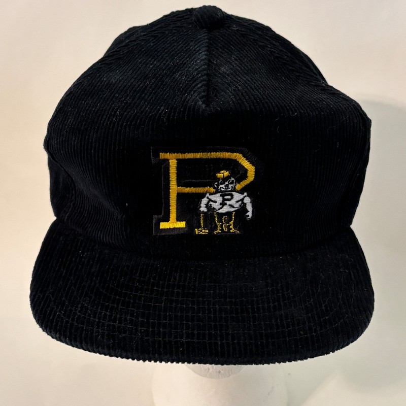 Corduroy Purdue Boilermaker Embroidered Snapback Vintage Hat One Size USA