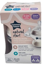 Tommee Tippee Natural Start 5 Oz Bottle 0-2m Extra Slow Flow 0m Slow Flow New