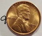 1946-D Lincoln Cent BU  Nice Red Color  #9