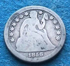 1856-O Seated Liberty Dime  -c