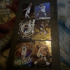 Stephen Curry 6 Card Lot Inserts base 2023-24 Elite Clear Path Shockwave Warrior