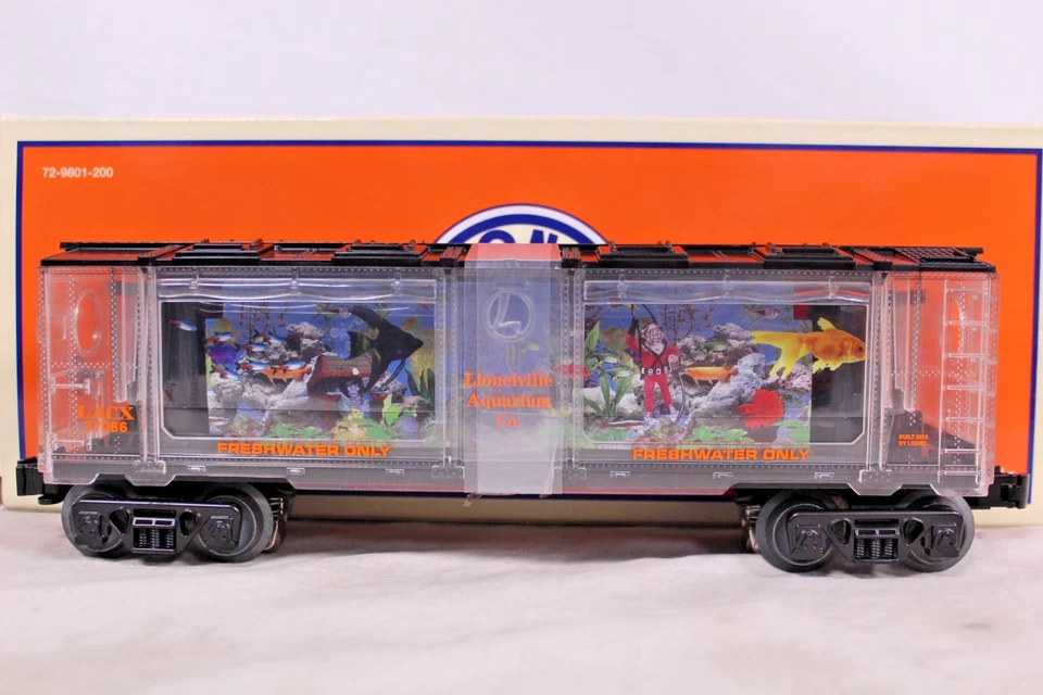 Lionel 6-37086 Lionelville Aquarium Co. Coche acuario peces #37086 - ¡Nuevo!! Foto 2 de 4