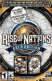 Rise of Nations (PC, 2003) Strategy Game CD ROM Product Key