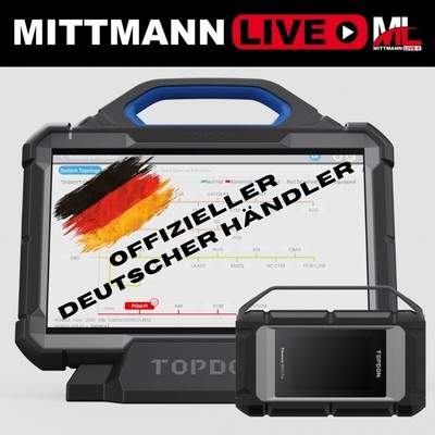 TOPDON PHOENIX MAX KFZ Werkstatt Diagnosegerät + Oszilloskop PKW und LKW
