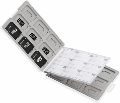 ELECOM Memory Case für 18 SD Karten und 18 microSD-Karten Shock