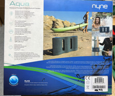 NYNE Aqua Fully Waterproof Wireless Bluetooth Speaker 3.0 It Floats IPX-7 White