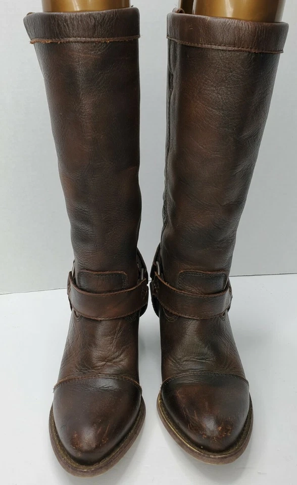 Durango Philly 13" Arnés Bota Mujer Cuero Marrón Oscuro Talla 6 M RD4514 Foto 2 de 4