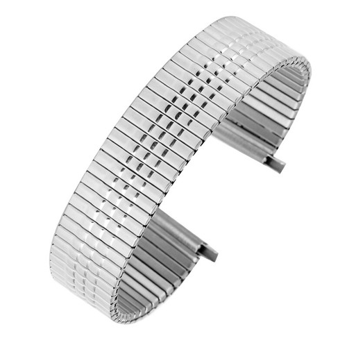 16 18 20 22mm Stainless Steel Stretch Expansion Watch Band Strap Replacement - Picture 13 of 18