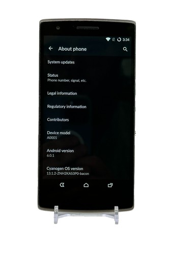 OnePlus 6 - (Dual Sim) 64GB - Mirror Black (Unlocked) Smartphone