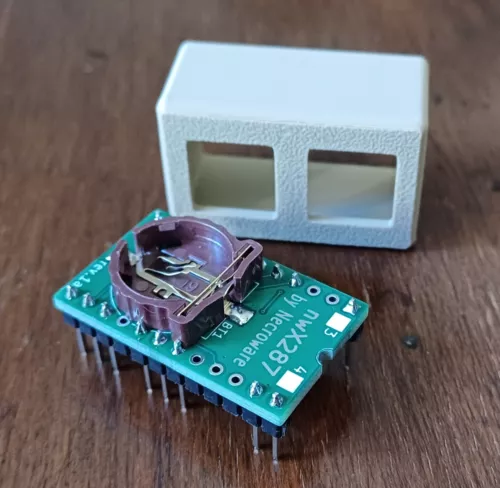 Dallas/Odin RTC Chip Replacement - DS1287/DS12887/DS12B887 (using BQ3285) + BOX