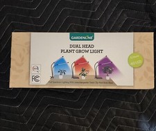 NEW LED Grow Lights Plants Hydroponics Dual Head Plant 3 Stages
