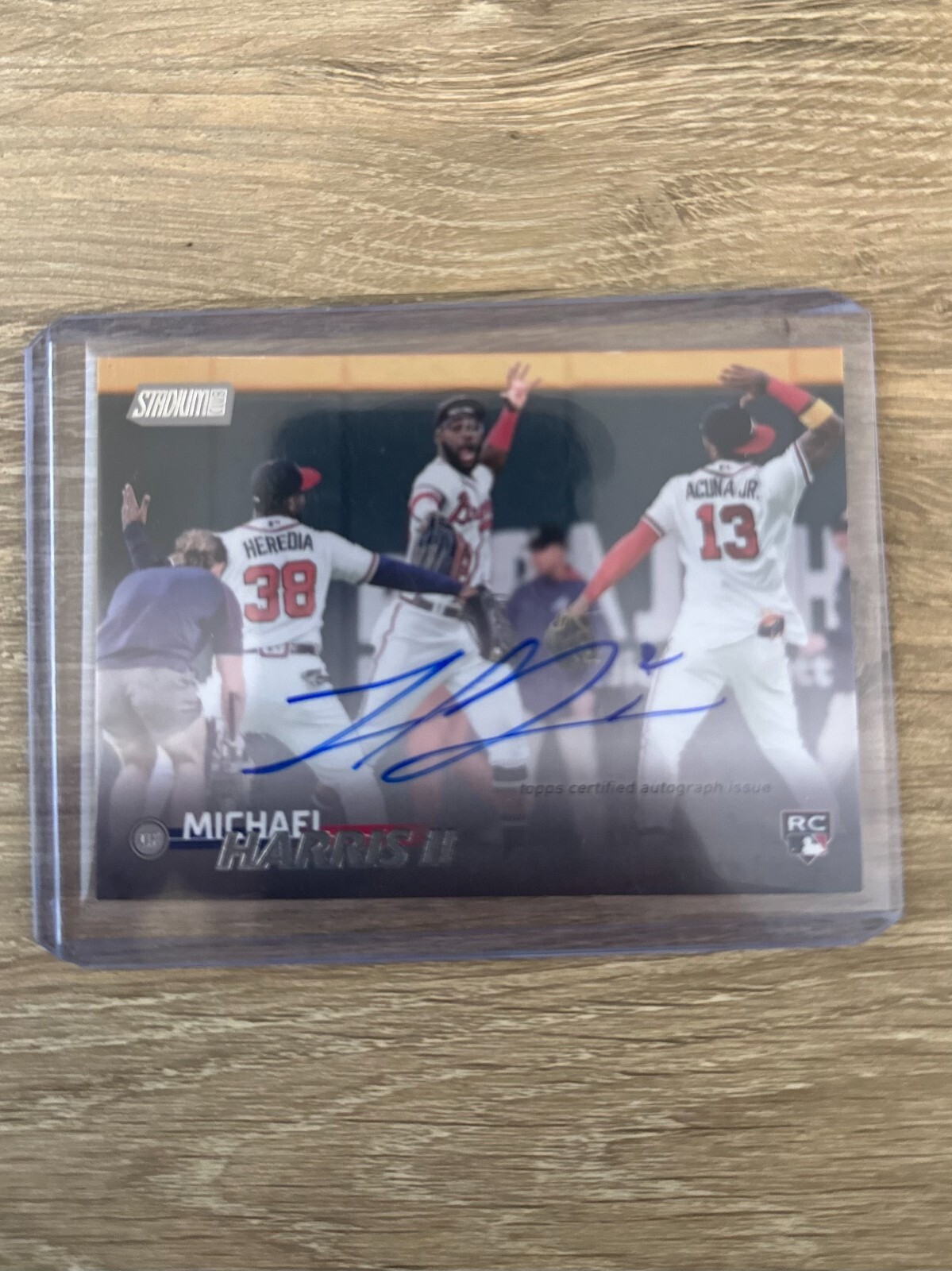 2023 Topps Stadium Club - Autographs #SCBA-MH Michael Harris II (AU, RC)