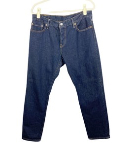 Levi's Para Mujer 501 CT Dark Wash cierre de botones talla 29 Cónico Pierna  Recta Jeans | eBay
