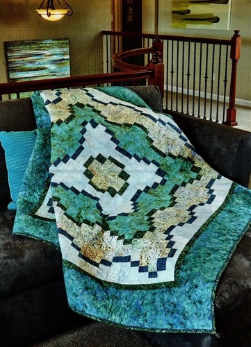 Blue Lagoon Quilt Pattern Pieced MV