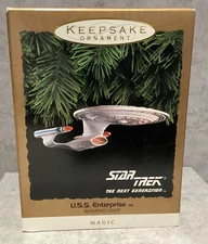 Star Trek Next Generation U.S.S. Enterprise Hallmark 1993 Keepsake Ornament