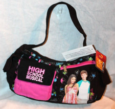 NEW WITH TAG DISNEY HIGH SCHOOL MUSICAL LARGE/FRONT POCKETS PURSE 8" x 14"