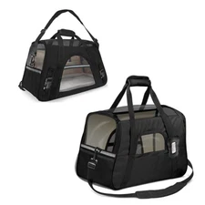 Pet Dog Cat Carrier Bag Travel Tote Case Soft Sided Comfort Airline Approved