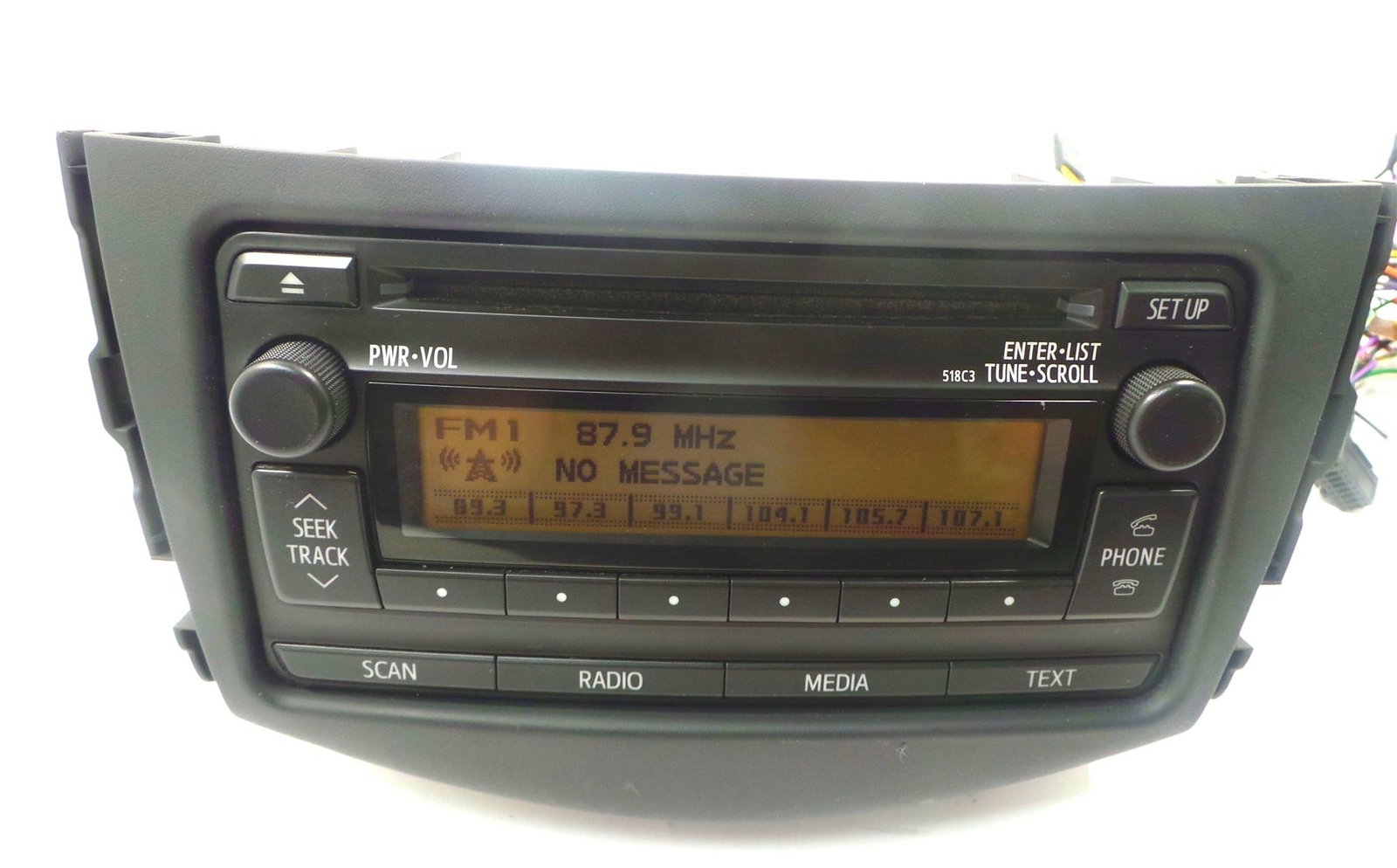 Toyota AM FM Radio Single Disc CD MP3 Player 86120-0R130 -Free shipping ...