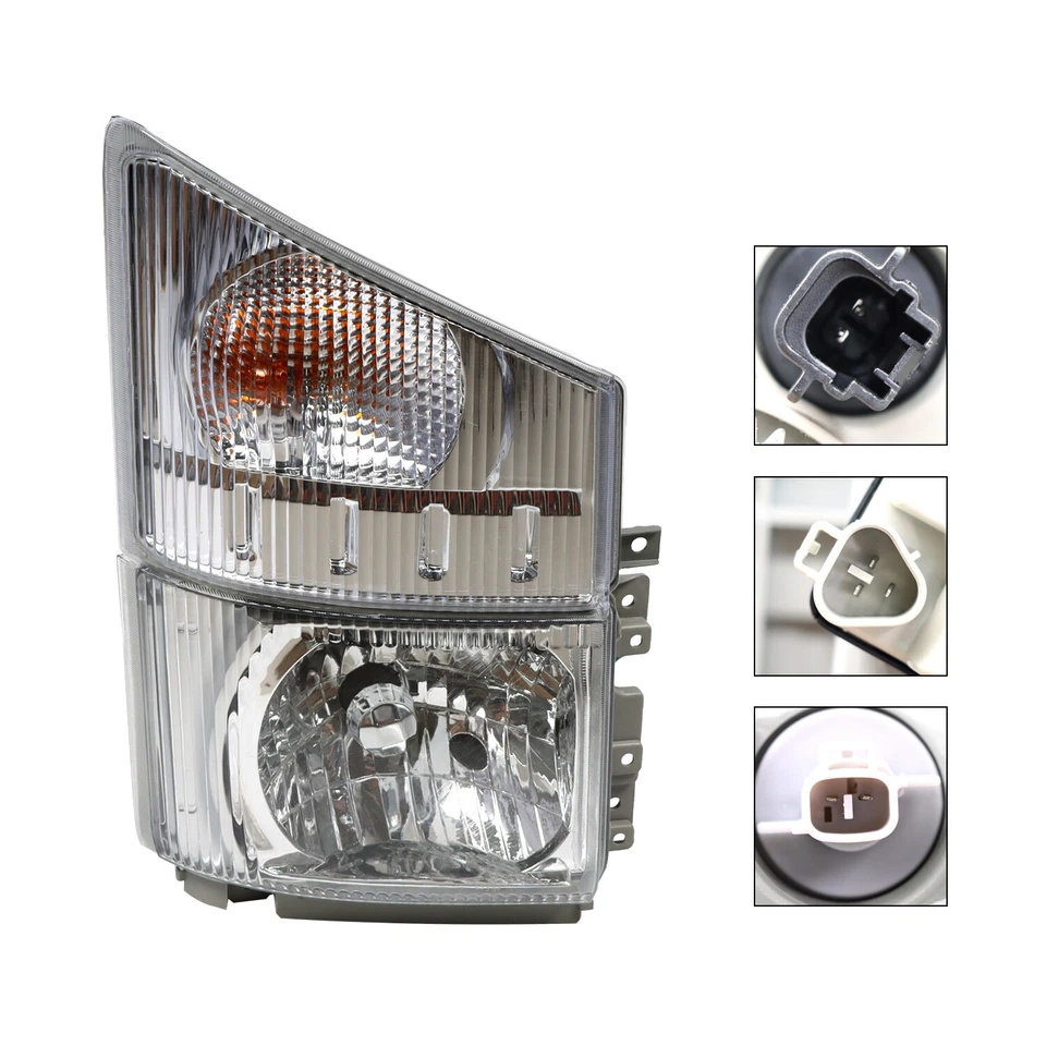For ISUZU NPR NPR-HD NQR NRR 2008-2020 Left&Right Side Headlights Corner Lamps - Image 4 of 4