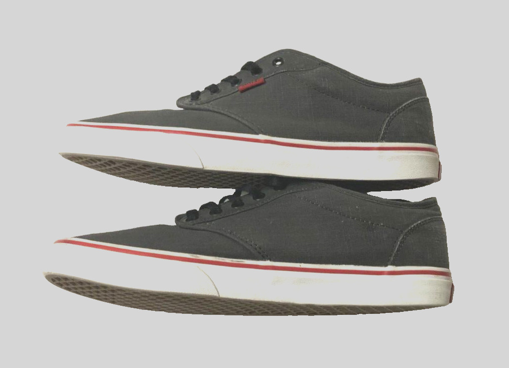 Vans Wall Shoes Atwood Trainer Skateboard Gray Canvas 500714 Men's Sneakers 11.5 thumbnail 2