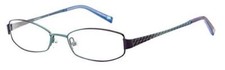 Converse Bedlam Light Comfortable Designer Reading Glasses in Purple Blue 5.00