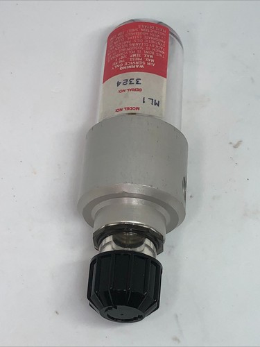 Buffalo Dental Aluminum Series Miniature Lubricator ML1 1/8" NPT Ports - New - Picture 2 of 4