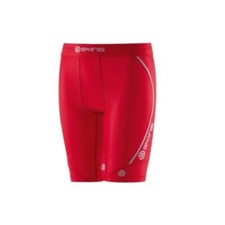 Skins Dnamic Youth Compression Half Tights (Red) HOT BARGAIN