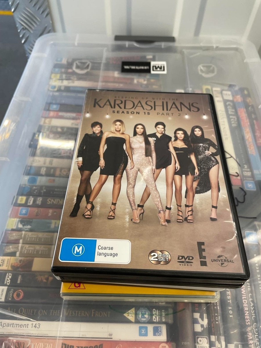 KEEPING UP WITH THE KARDASHIANS SEASON 15 PART DVD DISC