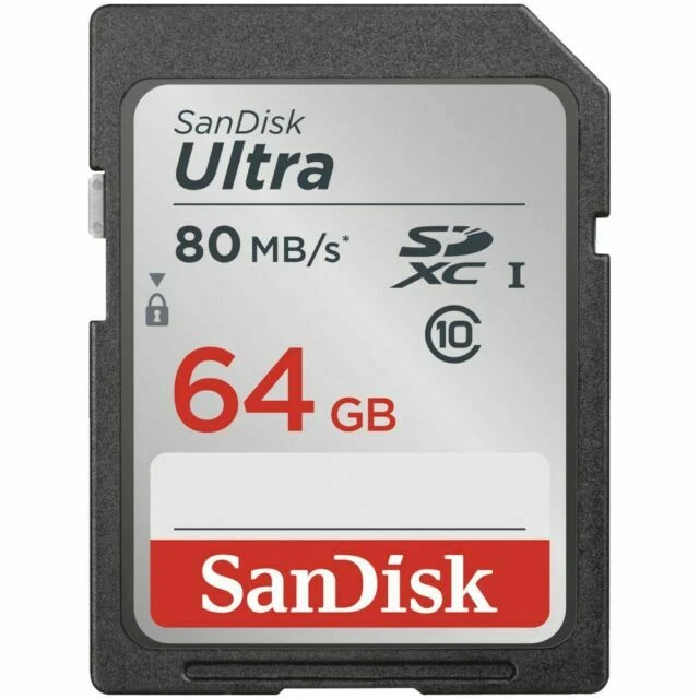 SanDisk Camera Memory Cards for Nikon 32 GB GPS