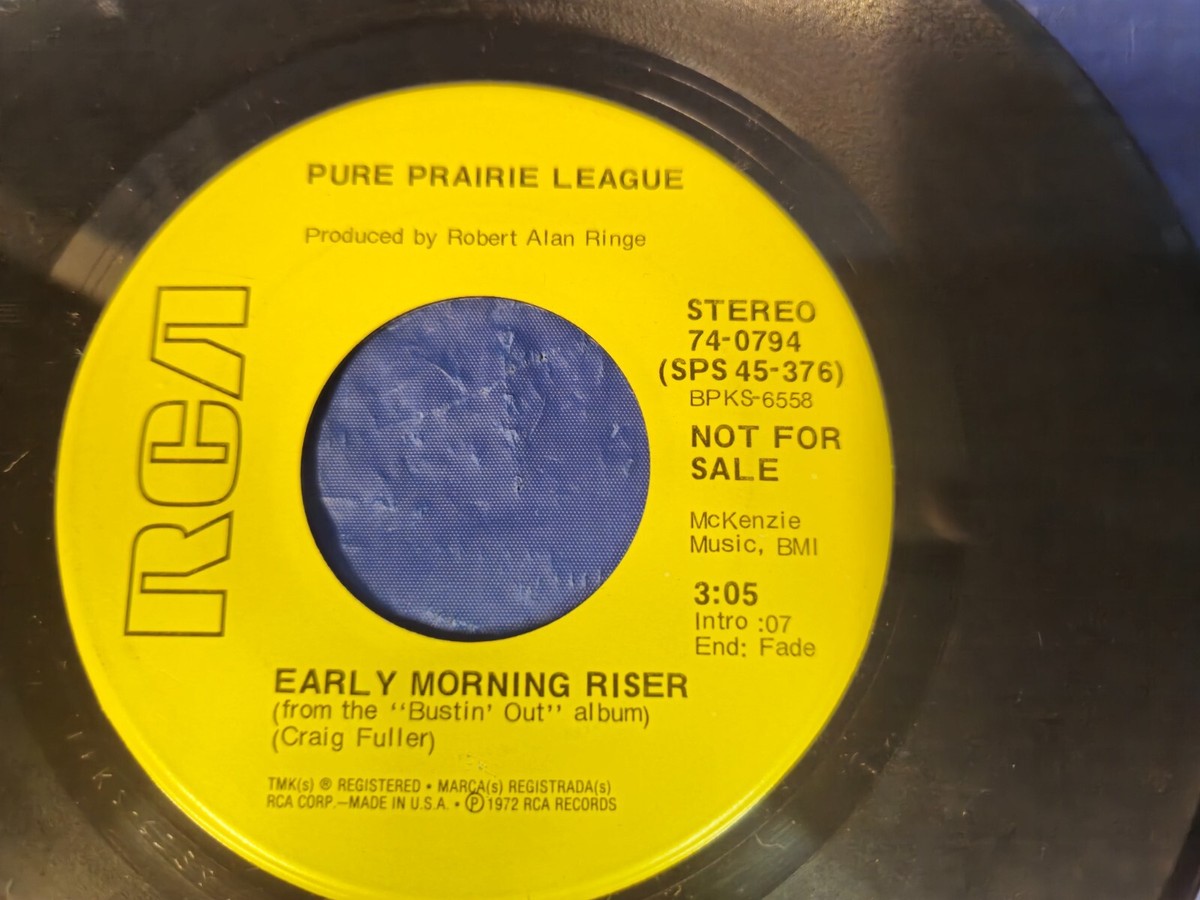 Pure Prairie League – Early Morning Riser - 7