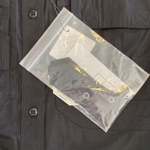 Camisa táctica 5.11 para hombre S negra con botones utilitaria de carga - Imagen 3 de 14