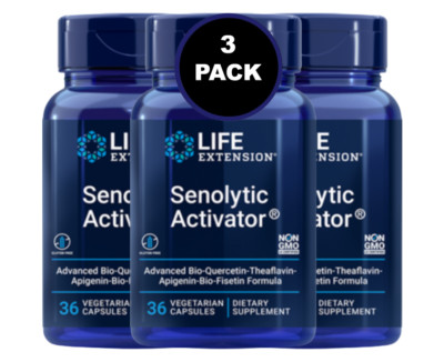 Life Extension Senolytic Activator with Bio-Fisetin 36 Vegan Capsules ...