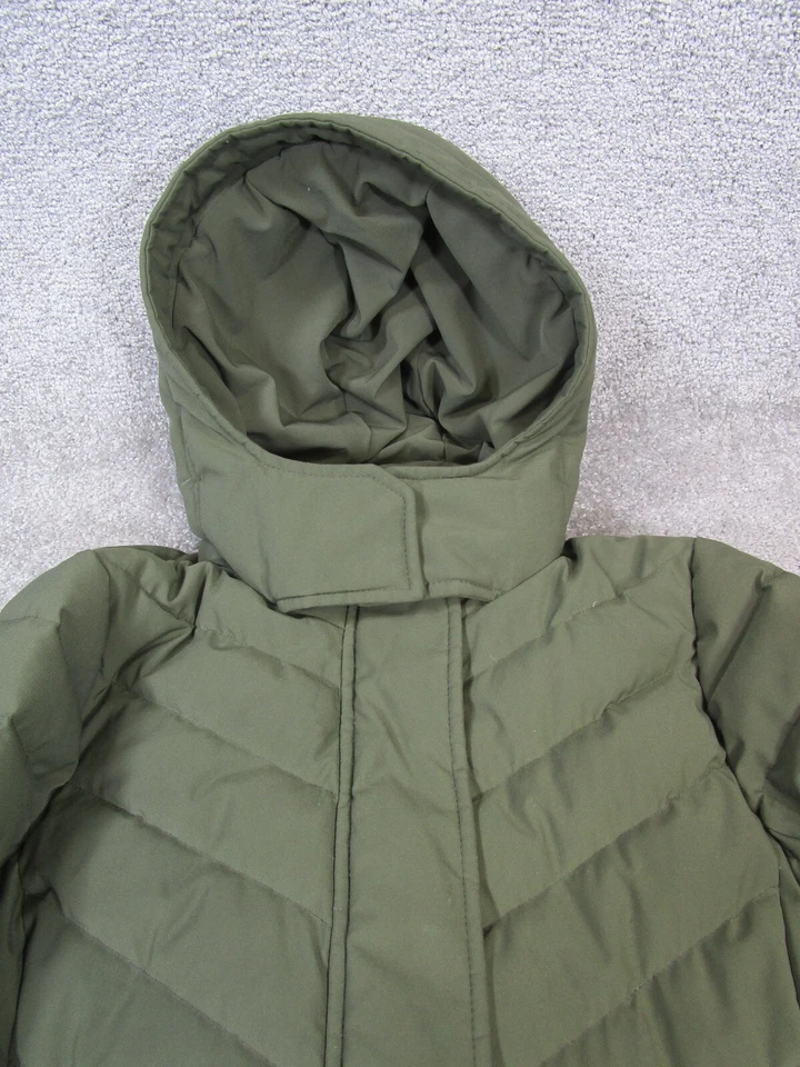 Abercrombie & Fitch Jacket Womens Small Green Insulated Parka Puffer * - Image 2 of 4