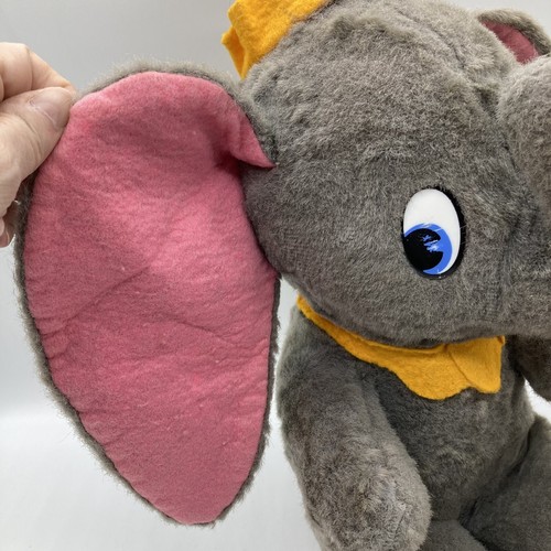 Walt Disney Distribution Co 20" Dumbo Plush VTG 1970s Jumbo Junior Collectible - Picture 19 of 19