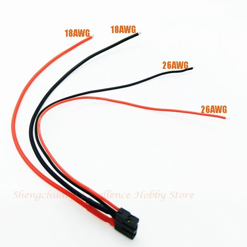 Amass XT30(2+2) Signal Pin Connector Fe to Female 200MM 26/18AWG Silicone Cable - Picture 3 of 12