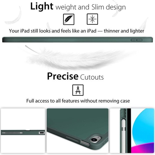 Schutzhülle mit Stifthalt für iPad Air Pro 11 13 2024 Smart Cover Tasche Hülle - Bild 36 von 61