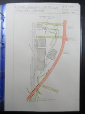B071 Railway Plan Map RUSTON & HORSNBY SPITTLEGATE IRONWORKS GRANTHAM A4 Size