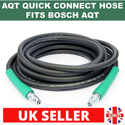 6m Bosch AQT Pressure Washer HOSE AQT 33-11 with Quick connect SDS fittings